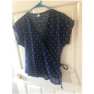 Old Navy Wrap Top